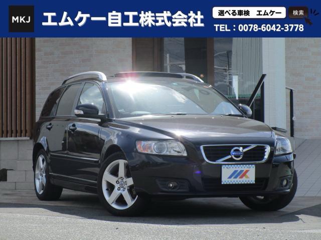 V50 2．0クラシック（ボルボ）【中古】 中古車 ステーションワゴン ブラック 黒色 2WD ガソリン