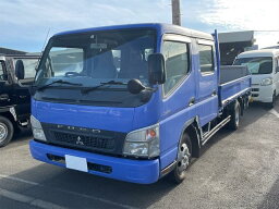 キャンター （三菱）【中古】 中古車 バス・トラック ブルー 青色 2WD 軽油