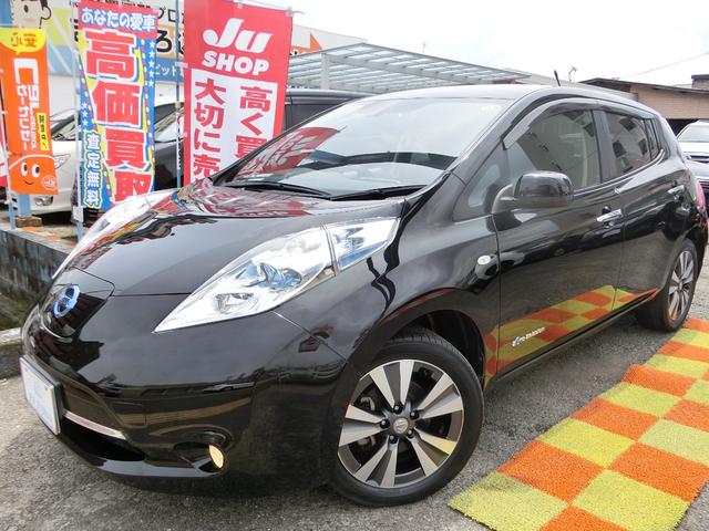 リーフ G（日産）【中古】 中古車 コンパクトカー ブラック 黒色 2WD 電気自動車（EV）