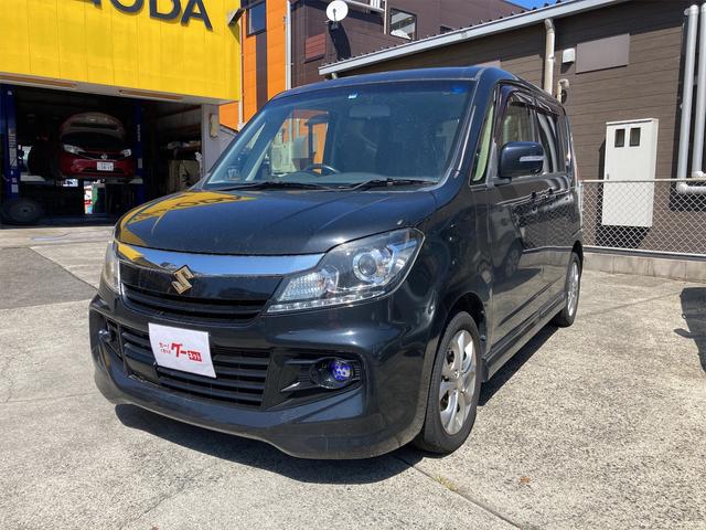 中古車 ミニバン/ワンボックス ブラック 黒色 2WD ガソリン MA15S 旅行やレジャーにと様々なシーンで期待に応えるナビ付！ ミュージックプレイヤー接続可　Bluetooth　エアコン