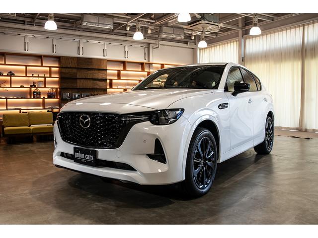 CX－60 XD－ハイブリッド エクスクルーシブスポーツ（マツダ）【中古】 中古車 SUV・クロカン ホワイト 白色 4WD ハイブリッド