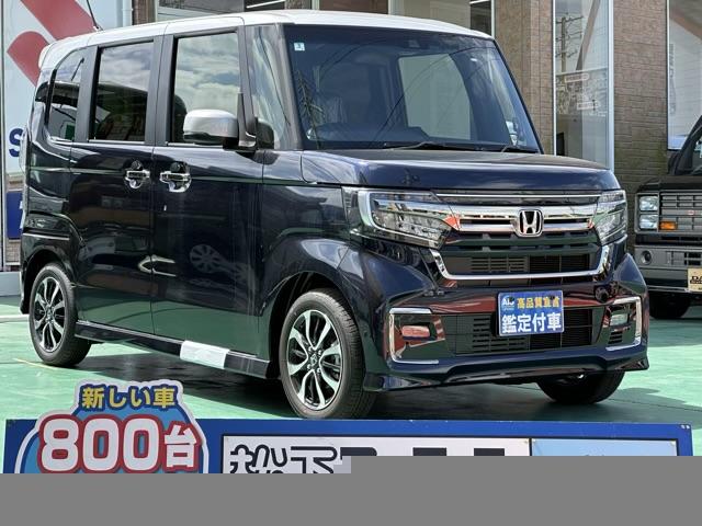 中古車 軽自動車 ブルー 青色 2WD ガソリン JF3 スマートキー　両側パワースライドドア　ディーラー試乗 【高品質安心宣言】全車、第三者機関GOO鑑定評価書付き！■本店■