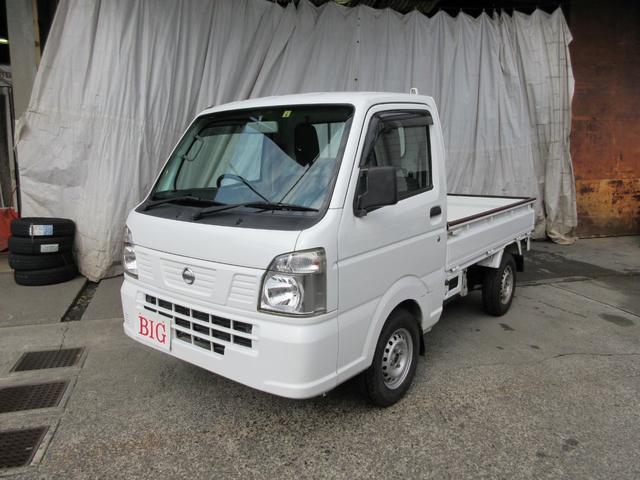 NT100クリッパー DX（日産）【中古】 中古車 軽トラック/軽バン ホワイト 白色 4WD ガソリン