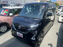 ルークス ハイウェイスター Gターボ(日産)【中古】 中古車 軽自動車 ブラック 黒色 4WD ハイブリッド