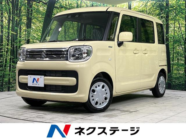 スペーシア ハイブリッドG（スズキ）【中古】 中古車 軽自動車 イエロー 黄色 2WD ハイブリッド