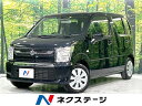 中古車 軽自動車 ブラック 黒色 2WD ガソリン MH85S ワゴンR　岐阜県 スズキセーフティサポート　純正オーディオ　オートエアコン　シートヒーター