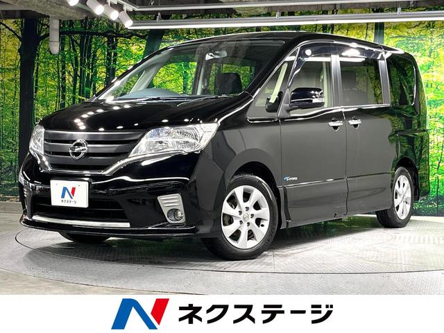 セレナ ハイウェイスター S－ハイブリッド（日産）【中古】 中古車 ミニバン/ワンボックス ブラック 黒..