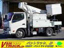 中古車 バス・トラック ホワイト 白色 2WD 軽油 XZU600X 13953 高所作業車　アイチSH10A　地上高9．9m　工具箱　通信工事仕様