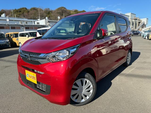 ekワゴン M（三菱）【中古】 中古車 軽自動車 レッド 赤色 2WD ガソリン