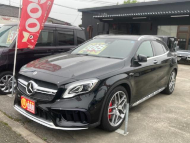 GLA GLA45 4マチック（AMG）【中古】 中古車 SUV・クロカン ブラック 黒色 4WD ガソリン