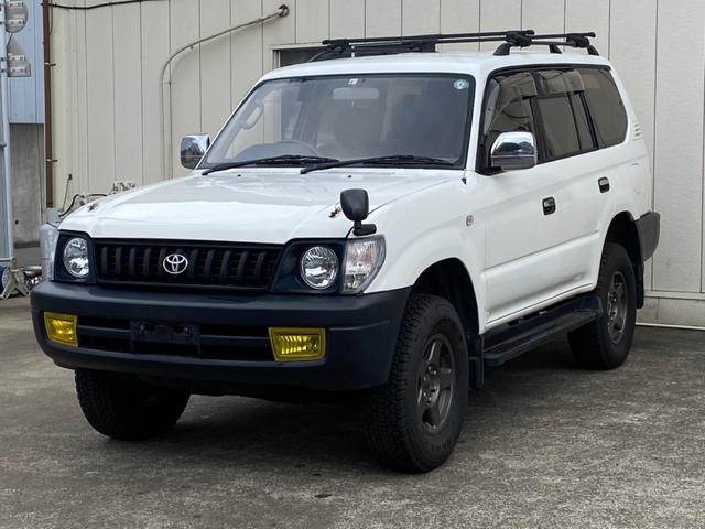 ランドクルーザープラド TX（トヨタ）【中古】 中古車 SUV・クロカン ホワイト 白色 4WD ガソリン