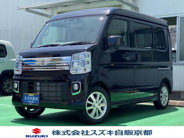 中古車 軽自動車 ブラック 黒色 4WD ガソリン DA17W OK保証プレミアム付（納車から36ヶ月走行距離無制限 ）＆スズキ認定評価点4．5点のお車です！！