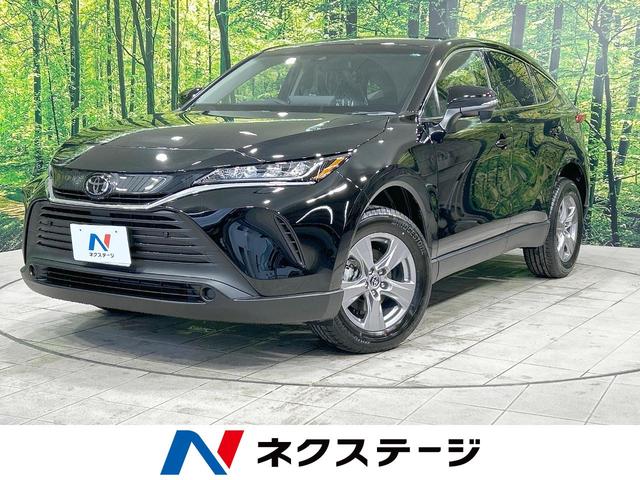 中古車 SUV・クロカン ブラック 黒色 2WD ガソリン MXUA80 ハリアー　山口県 8インチディスプレイオーディオ　セーフティセンス　レーダークルーズ