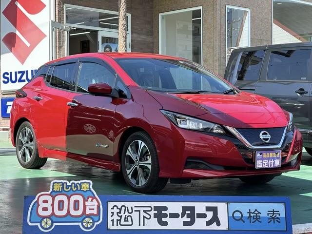 リーフ X Vセレクション（日産）【中古】 中古車 コンパクトカー レッド 赤色 2WD 電気自動車（EV）