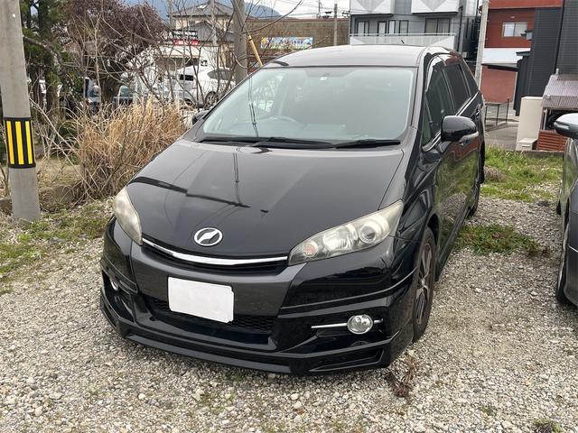 ウィッシュ 1．8S（トヨタ）【中古】 中古車 ミニバン/ワンボックス ブラック 黒色 2WD ガソリン