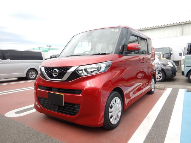 中古車 軽自動車 レッド 赤色 2WD ハイブリッド B44A メモリーナビ／フルセグTV 後席左側電動スライドドア