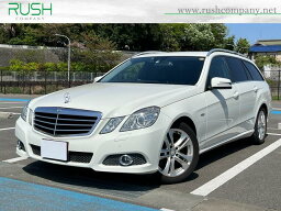 Eクラスワゴン E350ブルテックステーションワゴンアバンG（メルセデスベンツ）【中古】 中古車 ステーションワゴン ホワイト 白色 2WD 軽油