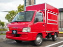 中古車 軽トラック/軽バン レッド 赤色 2WD ガソリン TT1 キッチンカー仕様・外部電源付き・8NO登録・サイド扉