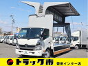 中古車 バス・トラック ホワイト 白色 2WD 軽油 XZU720 最大積載量2t　車輌総重量5．495t 幌ウイング　ワイド超ロング　VSC　TRC　幅広荷台　全低床