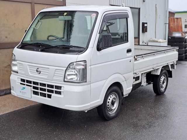 NT100クリッパー DX（日産）【中古】 中古車 軽トラック/軽バン ホワイト 白色 4WD ガソリン