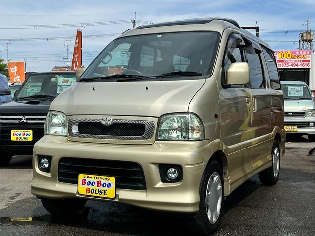 スパーキー G（トヨタ）【中古】 中古車 ミニバン/ワンボックス ゴールド・シルバー 金色 銀色 4WD ガソリン