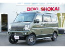 エブリイワゴン PZターボスペシャル(スズキ)【中古】 中古車 軽自動車 グリーン 緑色 4WD ガソリン