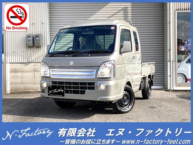 中古車 軽トラック/軽バン グレー 4WD ガソリン DA16T 入庫しました♪お探しの方は必見！ 運転席エアバッグ　助手席エアバッグ