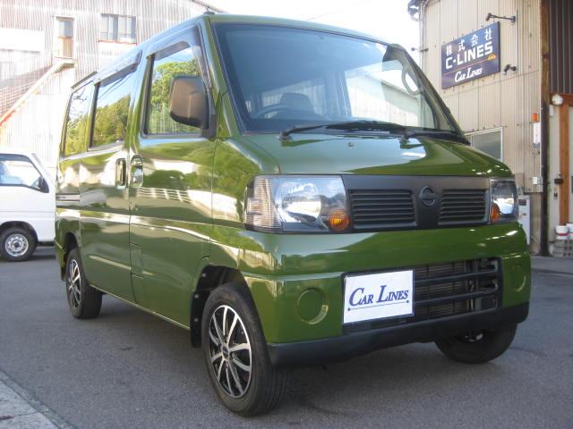 中古車 軽トラック/軽バン グリーン 緑色 2WD ガソリン U71V 5MT！全塗装グリーン！PS！AC！集中ドアロック！ 全塗装グリーン！中古車1年保証付！MT！AC！ETC！タイヤ4本新品交換