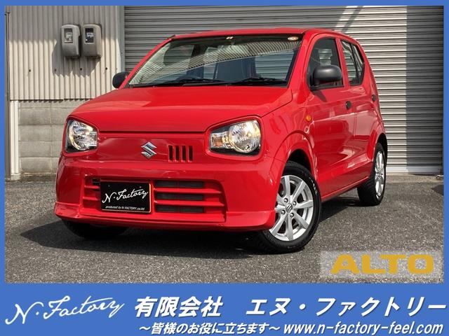 中古車 軽自動車 レッド 赤色 2WD ガソリン HA36S クルマと共鳴しながら走る！人気のアルト！ フル装備・CDデッキ・5AGSです！！