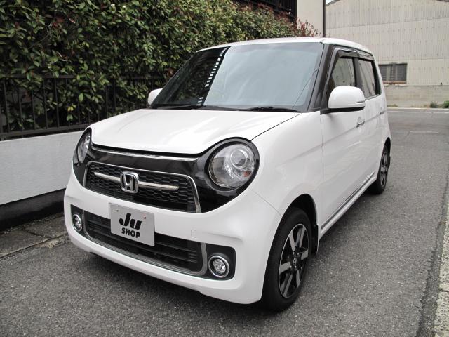 中古車 軽自動車 ホワイト 白色 2WD ガソリン JG1 ☆プレミアム☆ ナビTVやドラレコ・ETCが付いたプラチナホワイトパールのプレミアムです