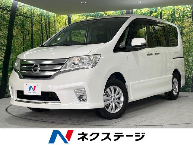 セレナ ハイウェイスター Vセレクション（日産）【中古】 中古車 ミニバン/ワンボックス ホワイト 白色 4WD ガソリン