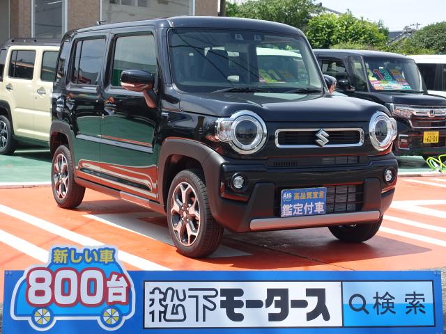 中古車 軽自動車 ブラック 黒色 2WD ハイブリッド MR92S LEDヘッドライト　アルミホイール　届出済未使用車 【高品質安心宣言】全車、第三者機関GOO鑑定評価書付き！■本店■