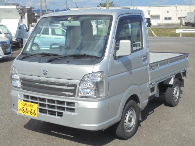 中古車 軽トラック/軽バン ゴールド・シルバー 金色 銀色 4WD ガソリン DA16T 認証工場完備店！納車整備からアフターまでバッチリ！ 切り替え式4WD・デフロック・5速ミッション！