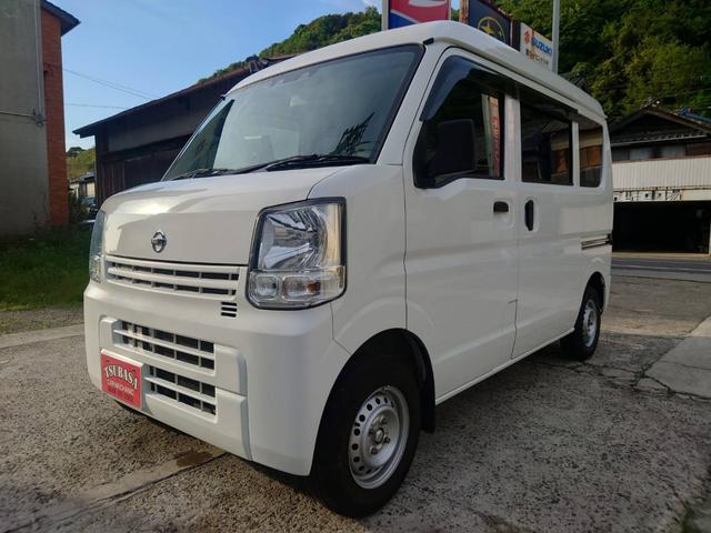 NV100クリッパー DX セーフティパッケージ（日産）【中古】 中古車 軽トラック/軽バン ホワイト 白色 2WD ガソリン