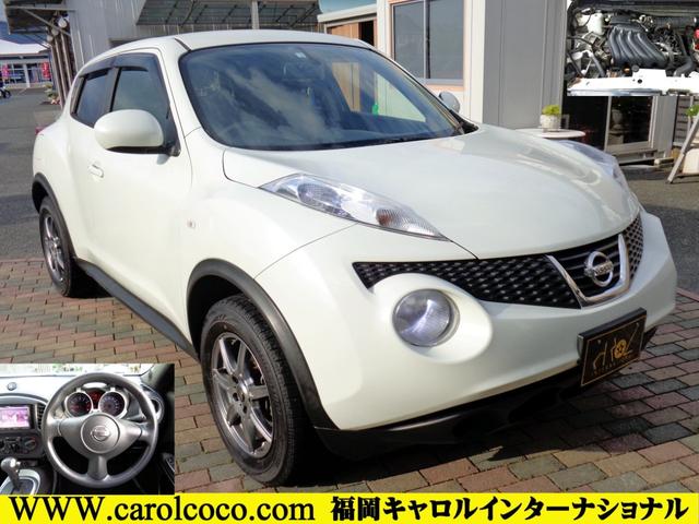 ジューク 15RS タイプV（日産）【中古】 中古車 SUV・クロカン ホワイト 白色 2WD ガソリン