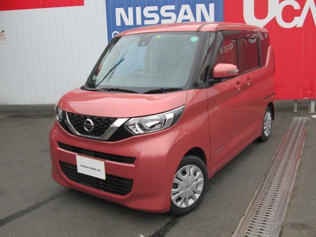 ルークス X（日産）【中古】 中古車 軽自動車 レッド 赤色 2WD ハイブリッド