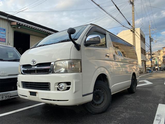 中古車 軽トラック/軽バン ホワイト 白色 4WD 軽油 KDH205V ハイエース専門店　ハイエースの事なら当店へ お買い得ハイエース　京都ハイエース　キャンピングハイエース