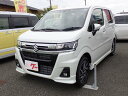 中古車 軽自動車 ホワイト 白色 2WD ハイブリッド MH55S 全方位カメラ　プッシュスタート　シートヒーター アダプティブクルーズコントロール　パドルシフト　純正エアロ　スマートキー