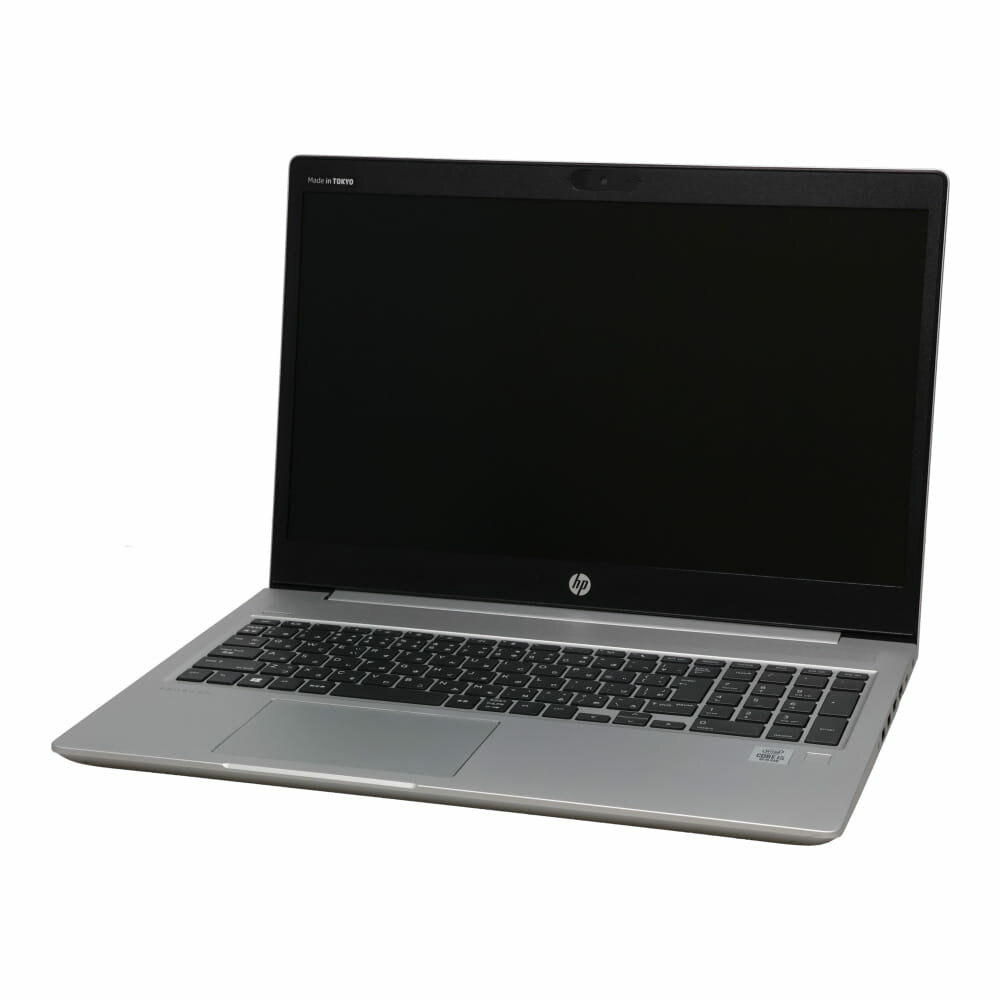12 inches - HP ProBook 450 G7(Win11x64) 中古 Core i5-1.6GHz(10210U)/メモリ8GB/HDD500GB/15.6インチ/Webカメラ [B:良品] 2020年頃購入