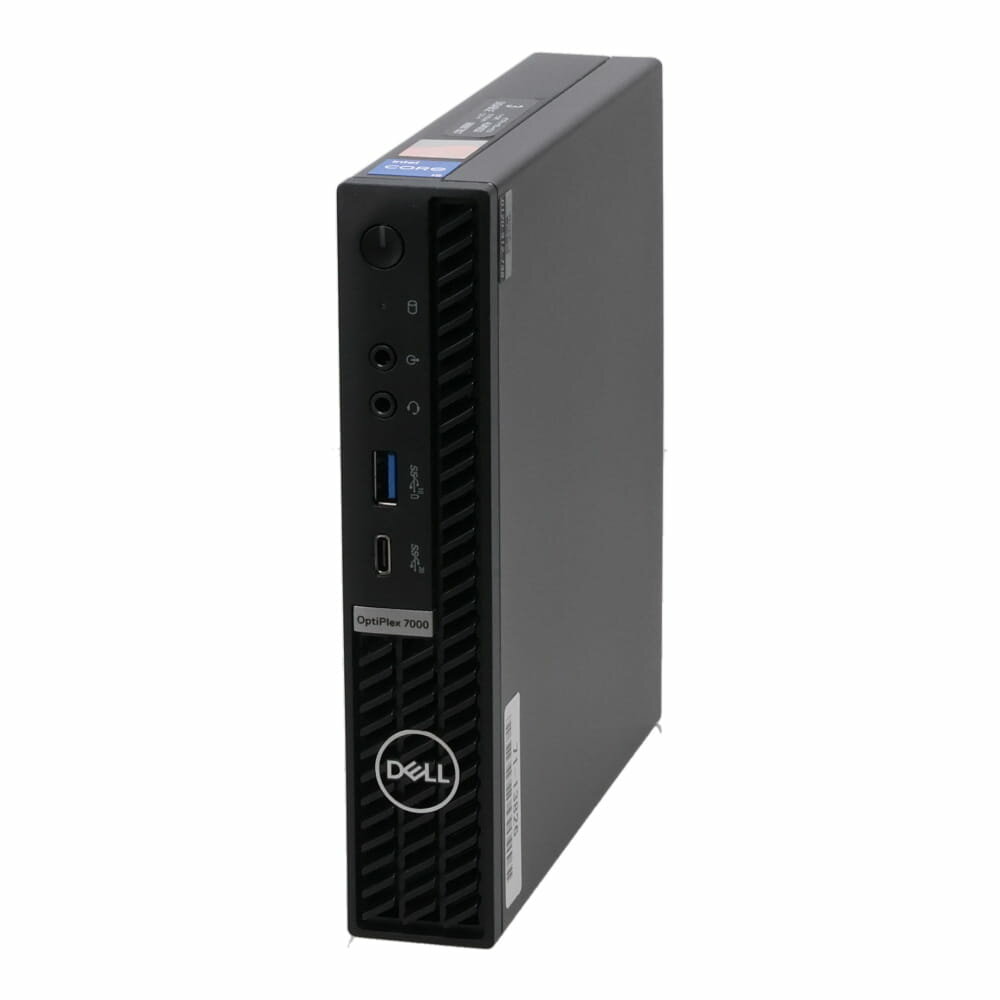 樂天商城 - DELL Optiplex 7000 Micro (Win11x64) 中古 Core i5-2.1GHz(12600T)/メモリ8GB/SSD256GB [B:良品] 2022年頃購入