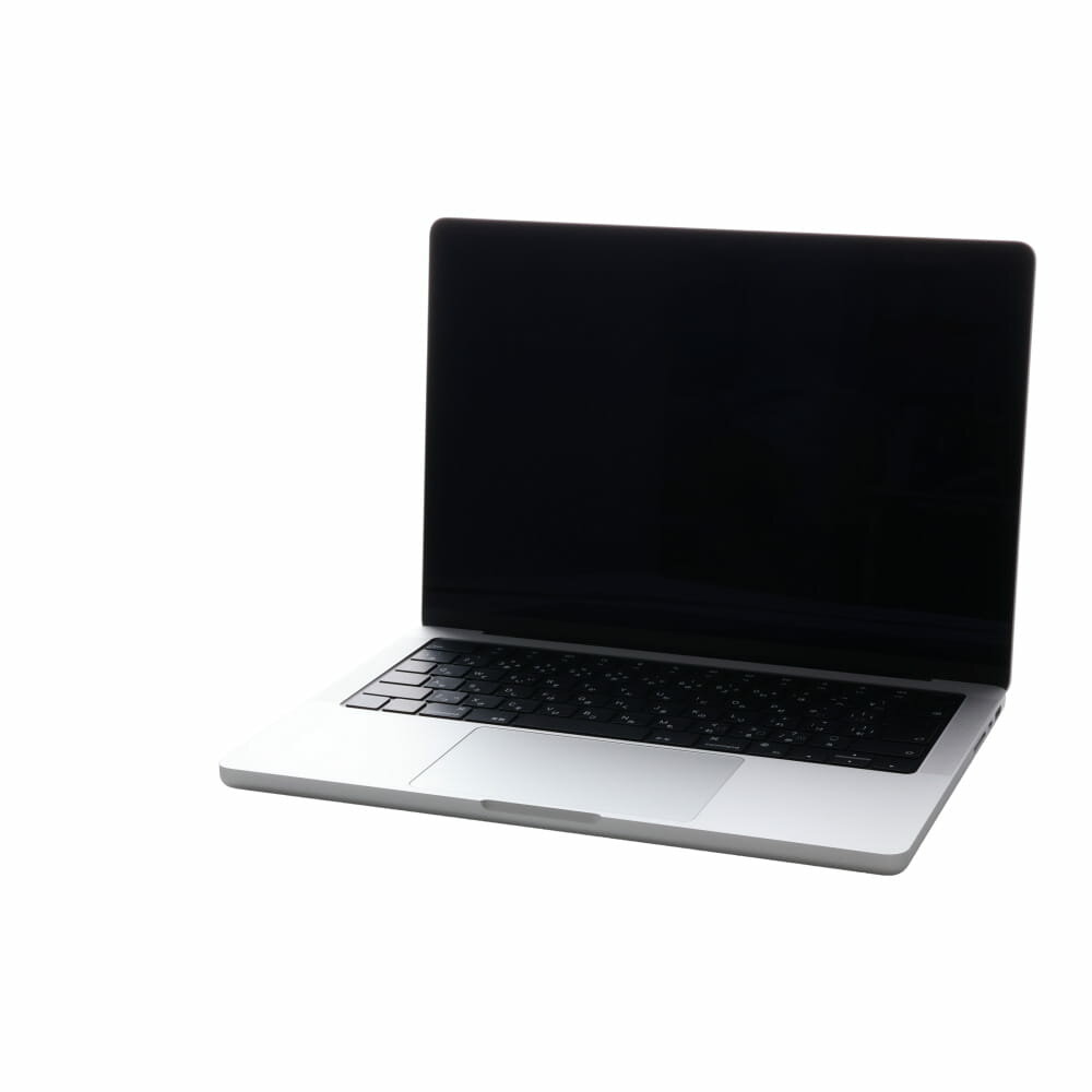 13 吋 - Apple MacBook Pro 14インチ Late 2021 中古 MKGR3J/A シルバー M1 Pro/メモリ16GB/SSD512GB [B:良品] 2022年頃購入