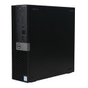 【12ヵ月保証】デスクトップパソコン 第8世代CPU DELL Optiplex 7060 SFF(Win10x64) 中古 Core i7-3.2GHz(8700)/メモリ16GB/HDD 1TB/DVDマルチ 良品 2018年頃購入 TK