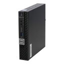 デスクトップパソコン SSD 第9世代CPU DELL Optiplex 7070 Micro(Win10x64) 中古 Core i5-2.2GHz(9500T)/メモリ8GB/SSD256GB/超小型  2019年頃購入 TK