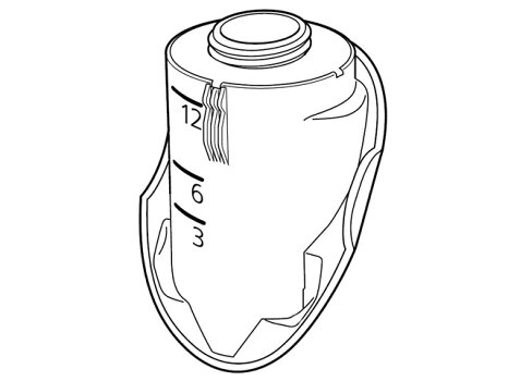 【メール便対応可能】Panasonic パナソニックスチーマー ナノケア用 給水タンク部品コード:EHSA35W7857【定】