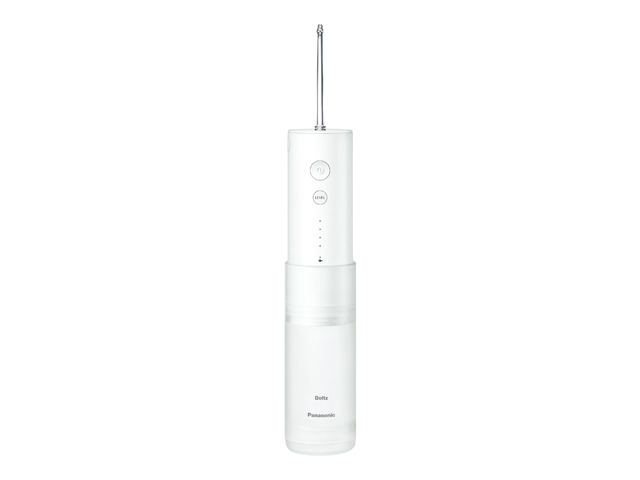 Panasonic　パナソニック　ジェットウォッシャー　ドルツ EW-DJ42-W　ホワイト歯ブラシで取り切れない、歯周ポケット・歯間の汚れまで水流洗浄。お風呂で使えるハンディ・防水タイプ 1