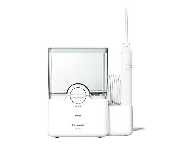 Panasonic　パナソニック　ジェットウォッシャー ドルツ EW-DJ64-W(白)歯ブラシで取り切れない、歯周ポケット・歯間の汚れまで水流洗浄。たっぷり使える大容量、据え置きタイプ