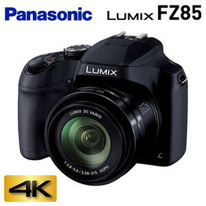 Panasonic部品コード：DC-FZ85-K　パナソニック　コンパクトカメラ　LUMIX　ルミックス　デジカメ　コンデジ　広角　超望遠ズームカメラ　4K　PHOTO　デジタルカメラ