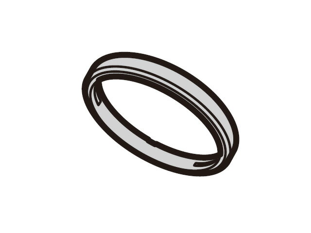 【メール便対応可能】Panasonic　パナソニックデジタルカメラ用　デコレーションリング（シルバー）部..