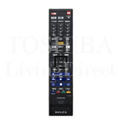 【小型宅配便（定型外郵便）対応可能】TOSHIBA (東芝) 　部品番号：79105947(SE-R0433)　ブルーレイ　DVD用リモコン　HDD搭載・DVDプレーヤー・HDDレコーダー純正　新品　レグザ　REGZA