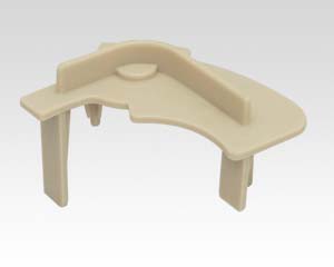 【小型宅配便(定型外郵便)対応可能】TIGER 純正部品コード:ASV1066 ◆タイガー スチーム式加湿器 水路カバー ◆◆ ■新品 純正部品